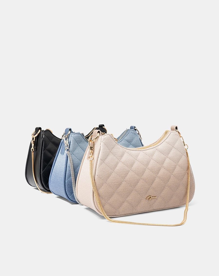  Túi Xách Nhỏ Đeo Vai Phối Dây Xích 