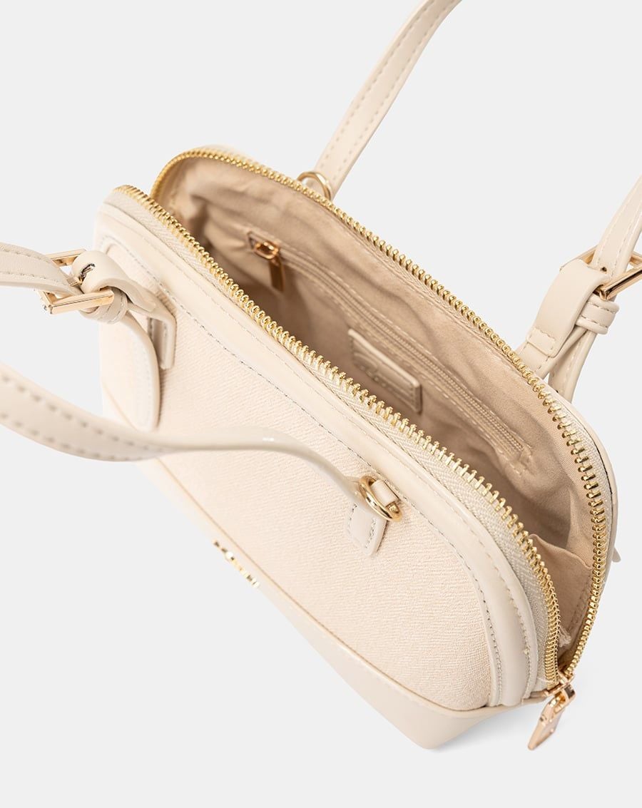  Túi Xách Nhỏ Form Bowling Phối Charm 