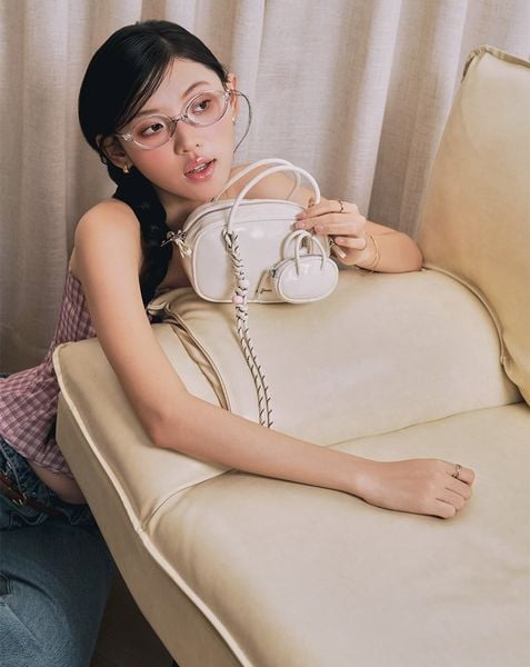  Túi Xách Nhỏ Couple Bowling Bag 