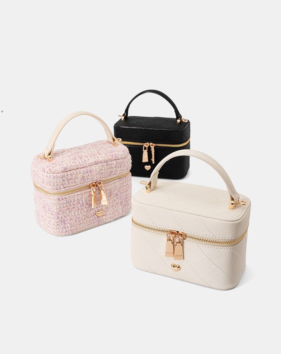 Túi Xách Nhỏ Vanity Phối Túi Nhỏ 