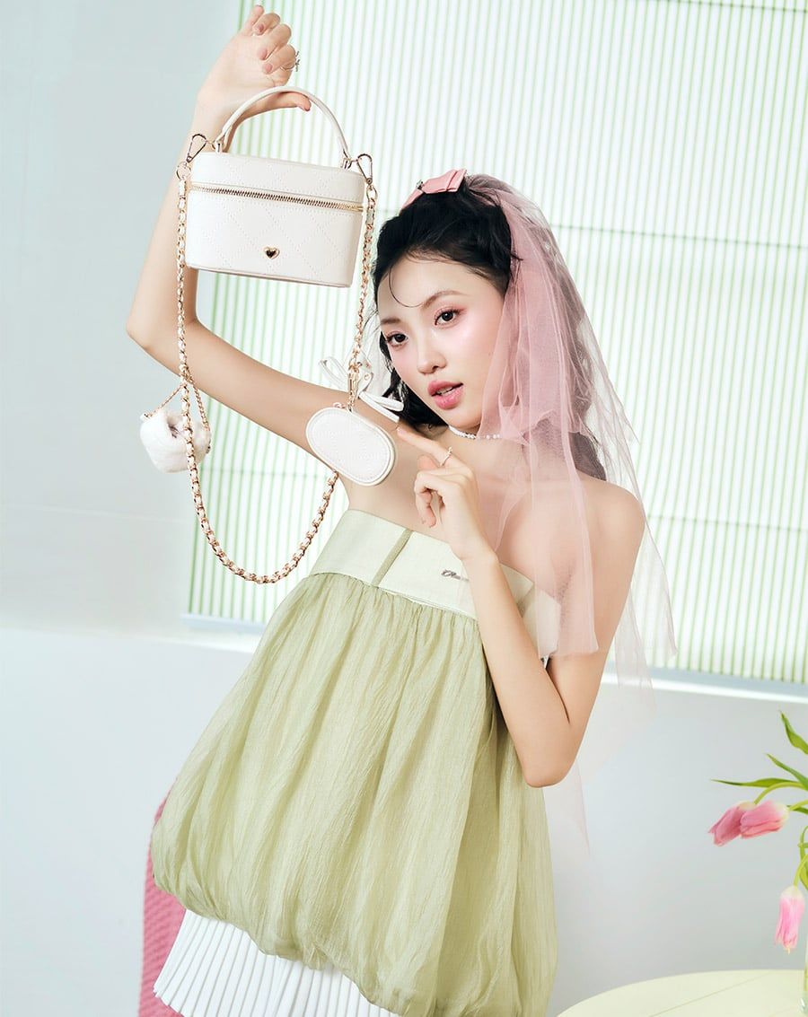  Túi Xách Nhỏ Vanity Phối Túi Nhỏ 