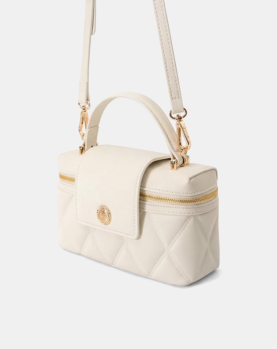  Túi Xách Nhỏ Vanity Case Dập Nổi 