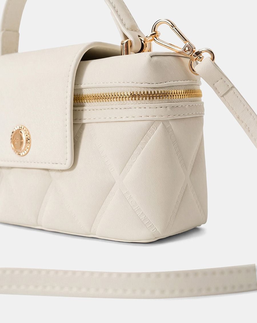  Túi Xách Nhỏ Vanity Case Dập Nổi 