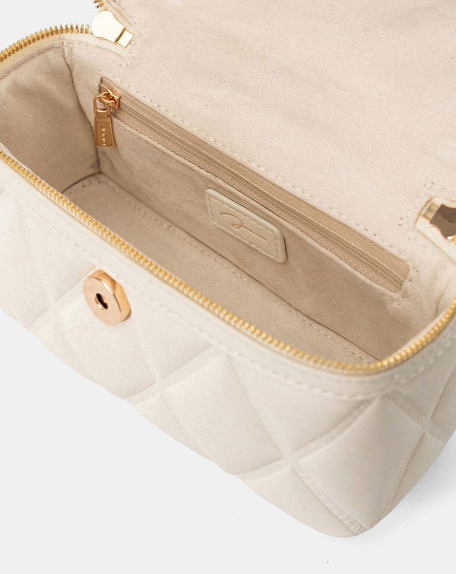  Túi Xách Nhỏ Vanity Case Dập Nổi 