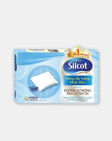 Silcot Bông tẩy trang cao cấp - 82 miếng