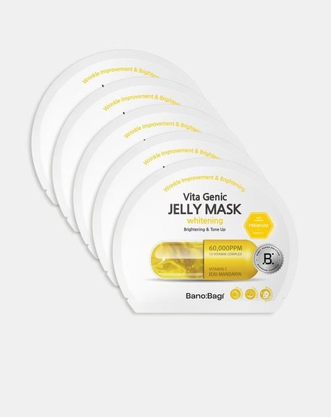 Combo 5 Mặt nạ Vita Genic Jelly Mask – Whitening