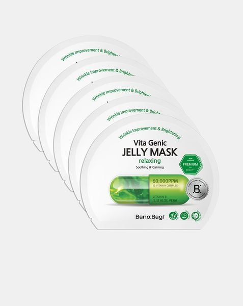Combo 5 Mặt nạ Vita Genic Jelly Mask – Relaxing