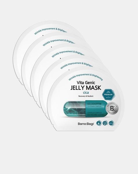 Combo 5 Mặt nạ Vita Genic Jelly Mask – Cica