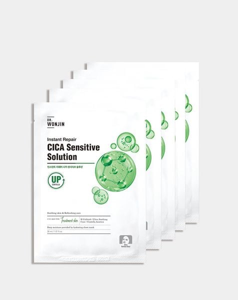 Combo 5 MN WONJIN Instant Repair CICA Sensitive Solution