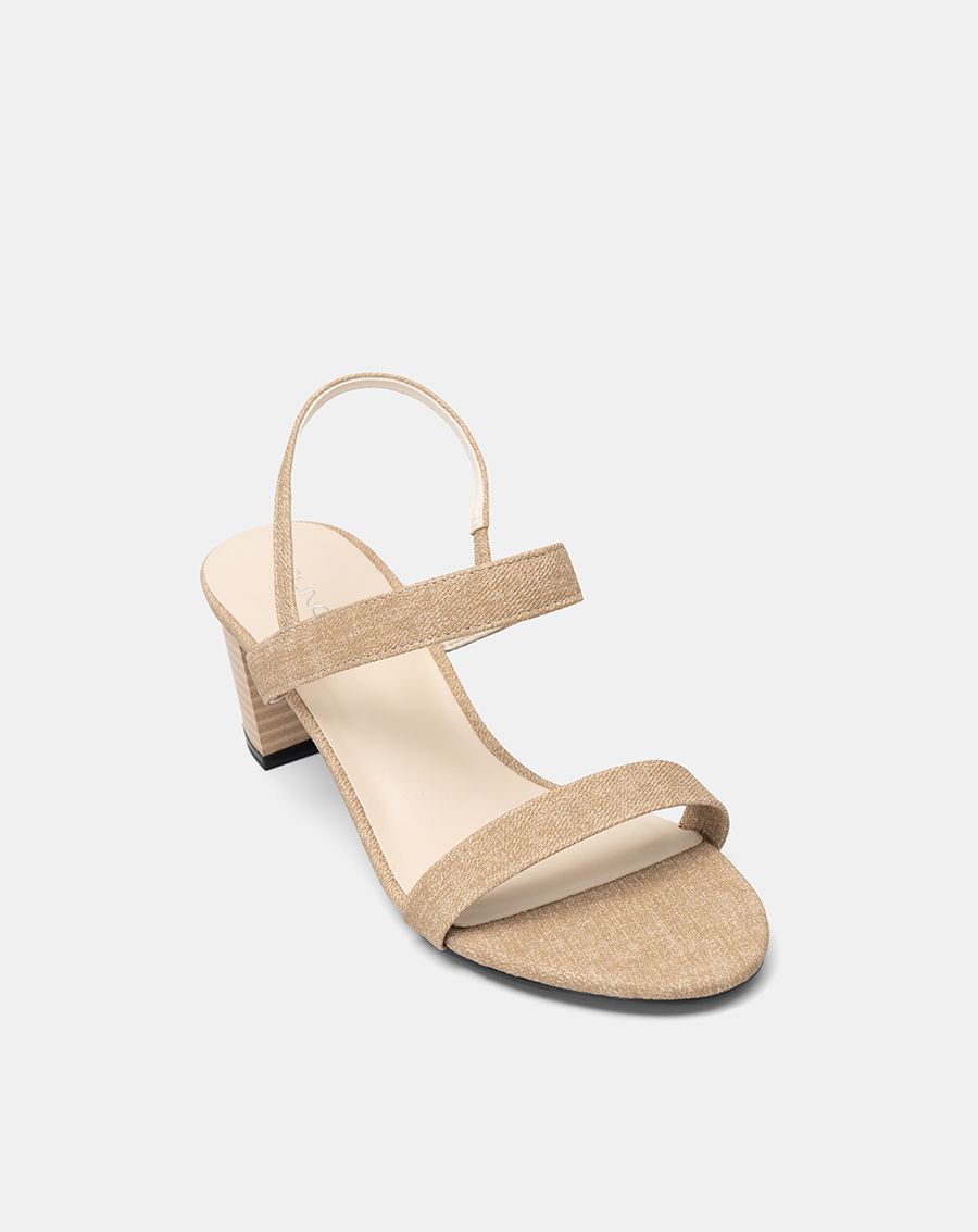  Giày Sandal Gót Vuông Basic 