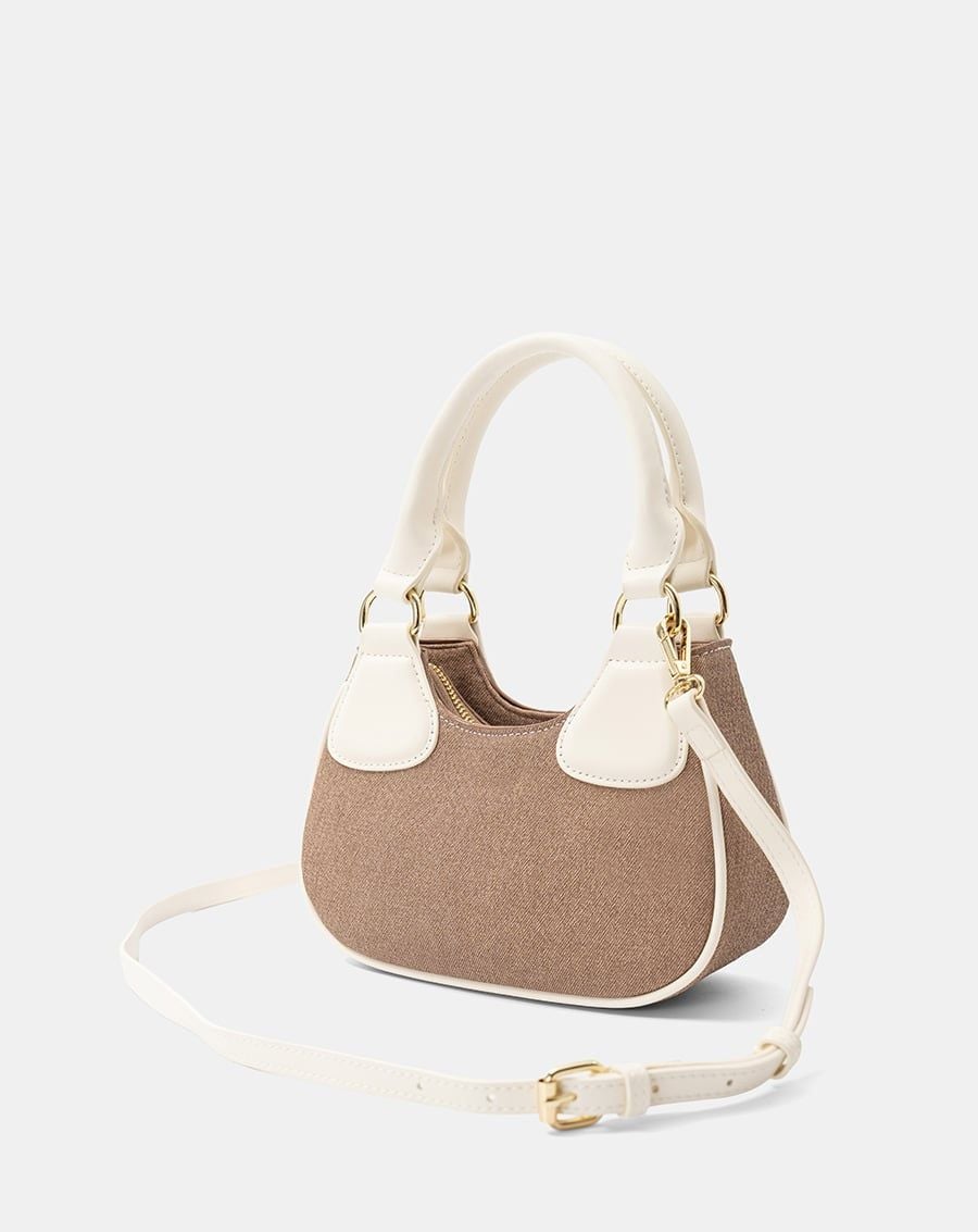  Túi Xách Nhỏ Half Moon Logo Chữ Kí 