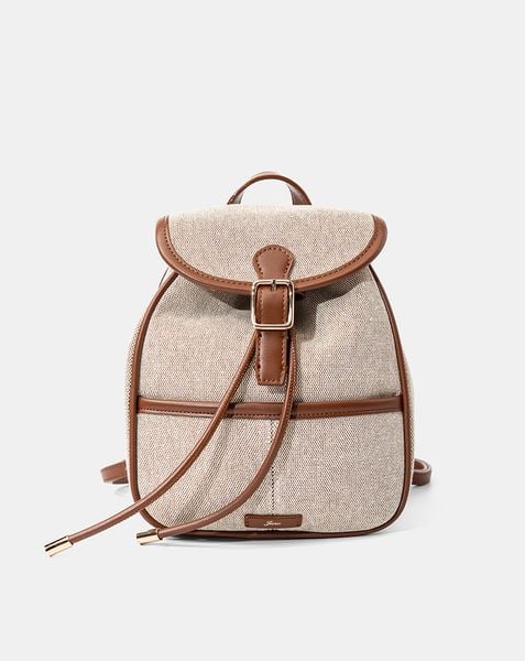  Balo Nắp Gập Rút Dây Trang Trí Khoá 