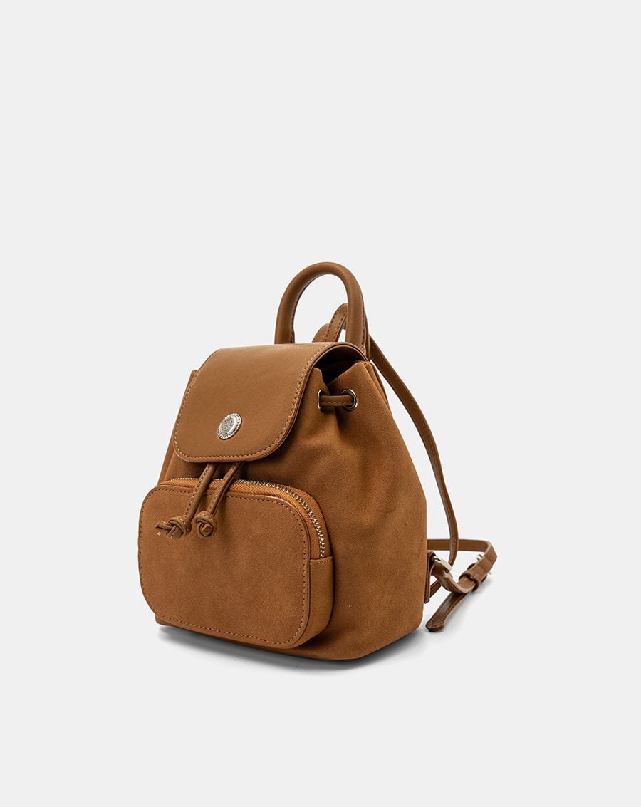  Balo Front Flap Bucket Backpack 