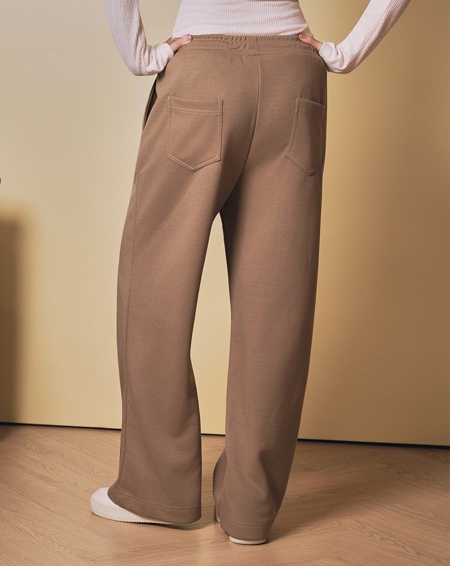  Quần thun dài ống suông 