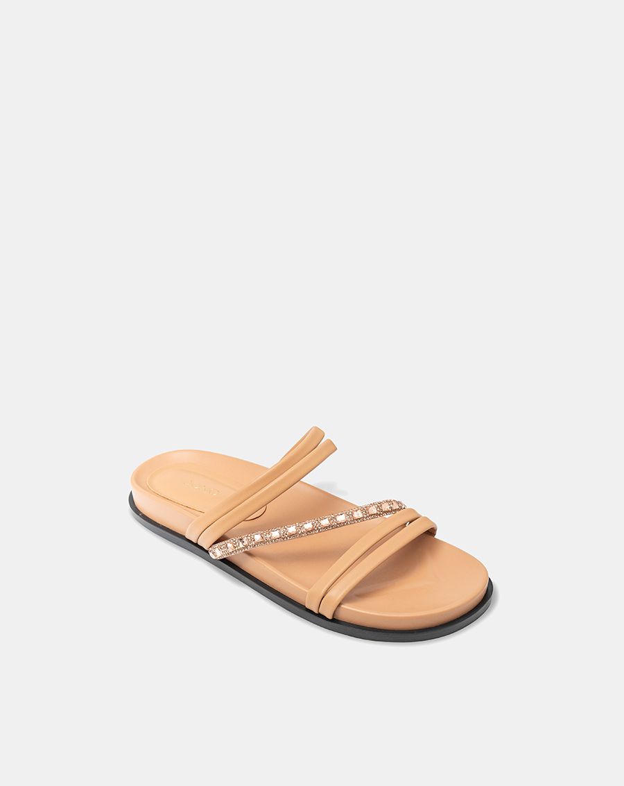  Giày Sandal Phối Dây Đính Đá 