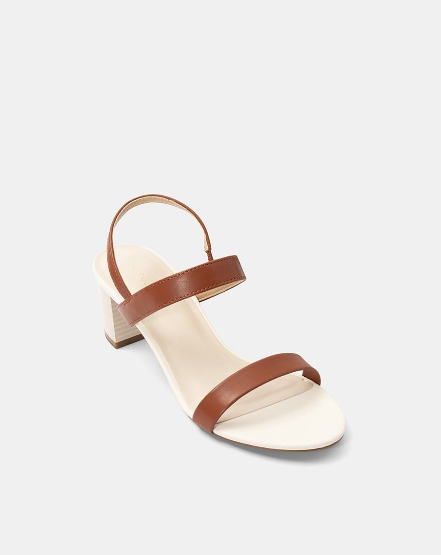  Giày Sandal Gót Vuông Basic 