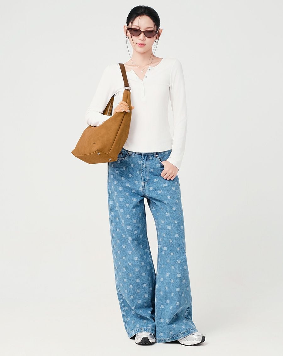  Túi Xách Lớn Form Mềm Khoá Kéo 