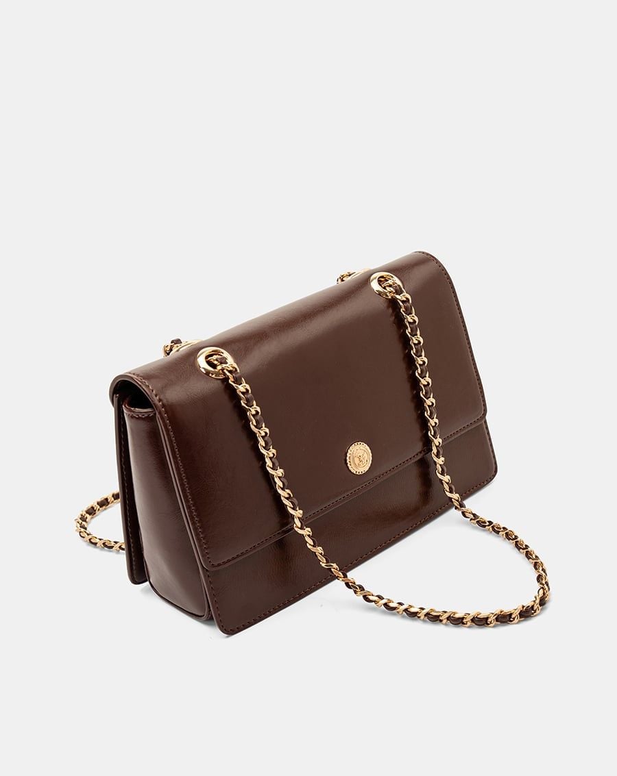  Túi Xách Nhỏ Đeo Vai Phối Khoá Trang Trí 