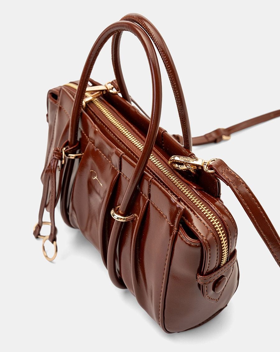  Túi Xách Nhỏ Top-Handle Trang Trí Charm 