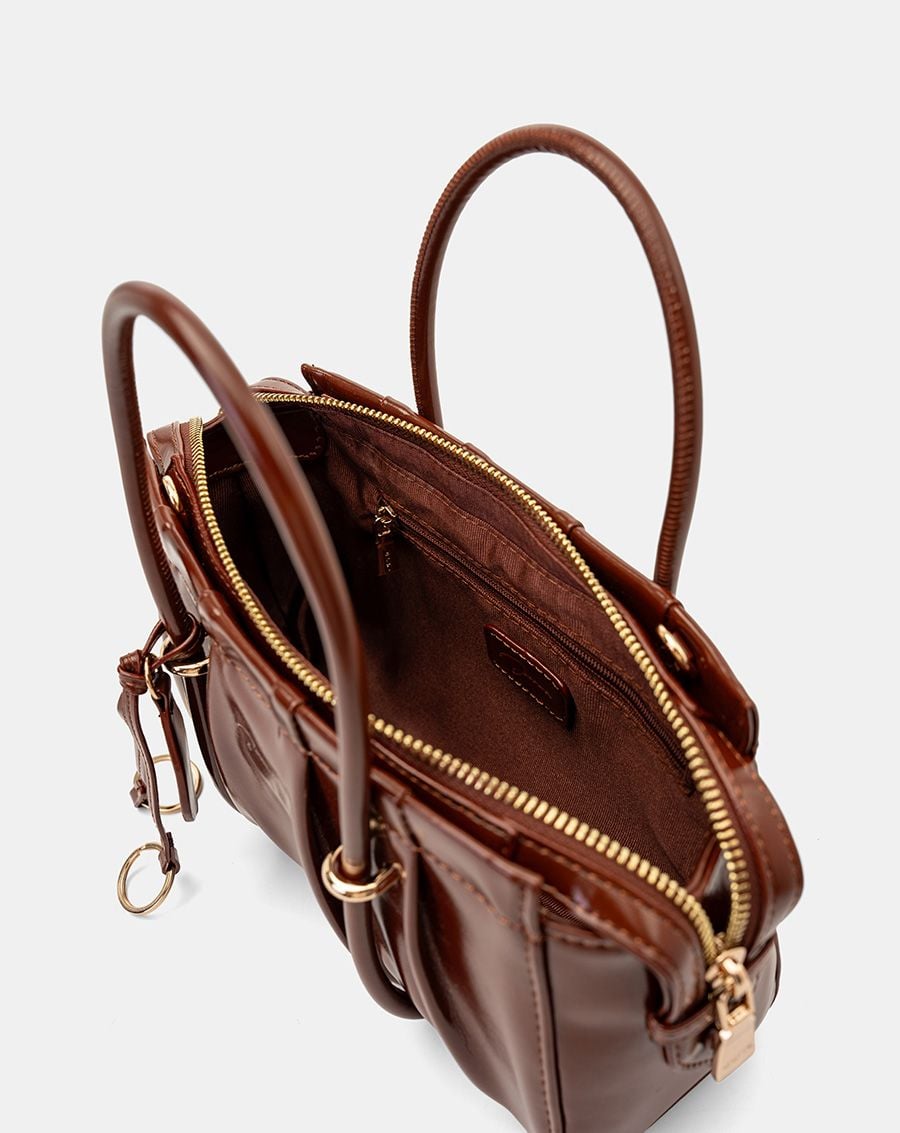  Túi Xách Nhỏ Top-Handle Trang Trí Charm 