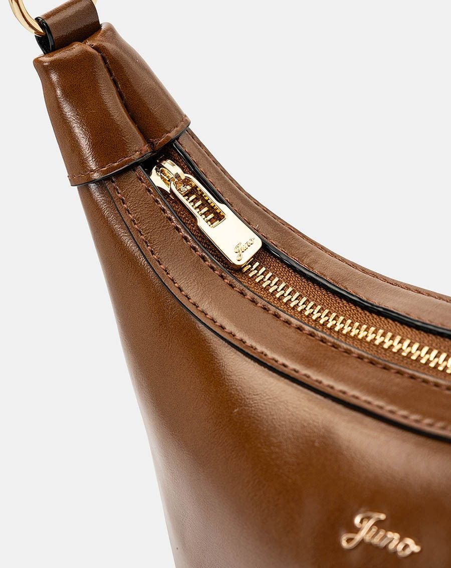  Túi Xách Nhỏ Hobo Bag Phối Charm Hoa 