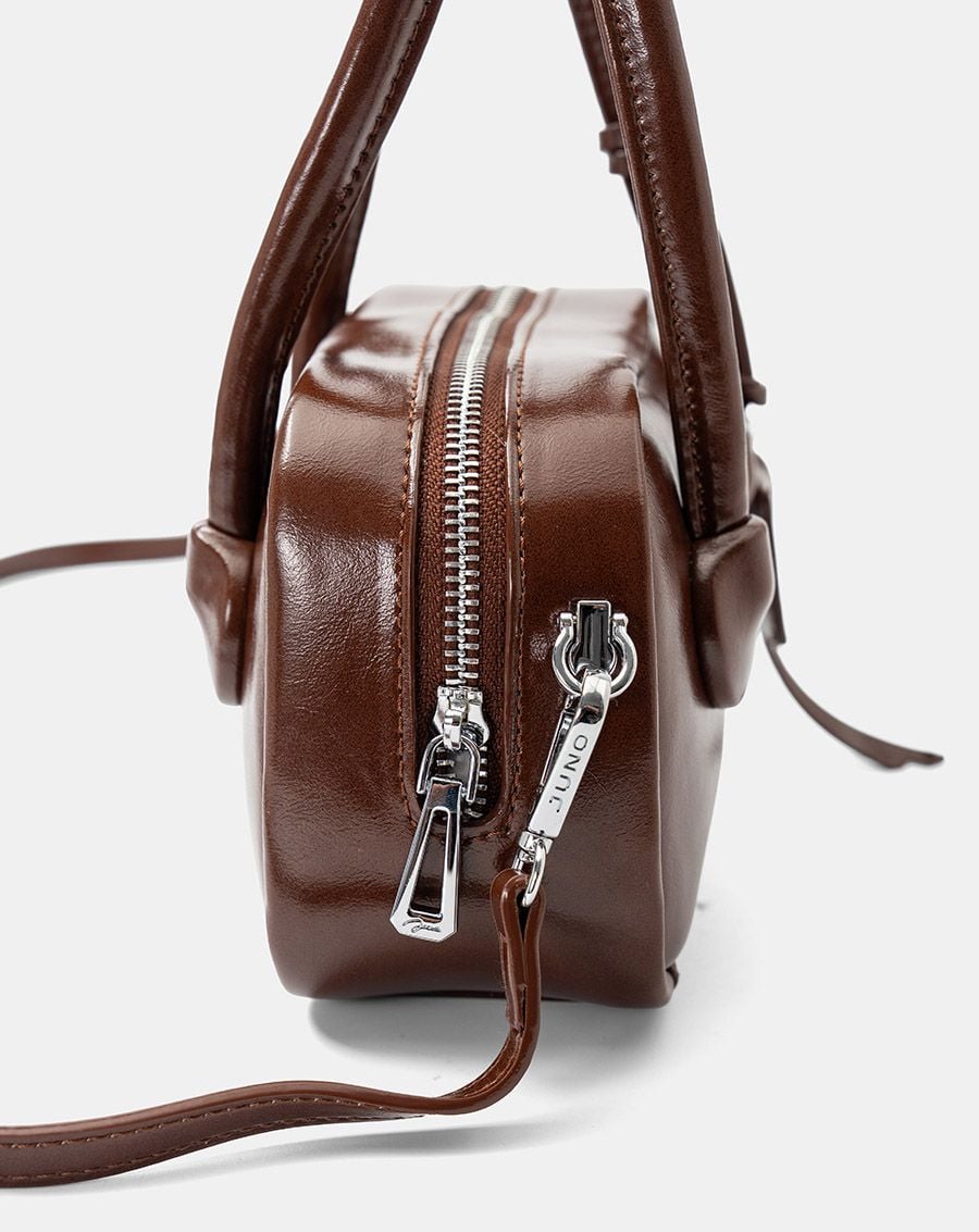  Túi Xách Nhỏ Top Handle Trang Trí Charm 