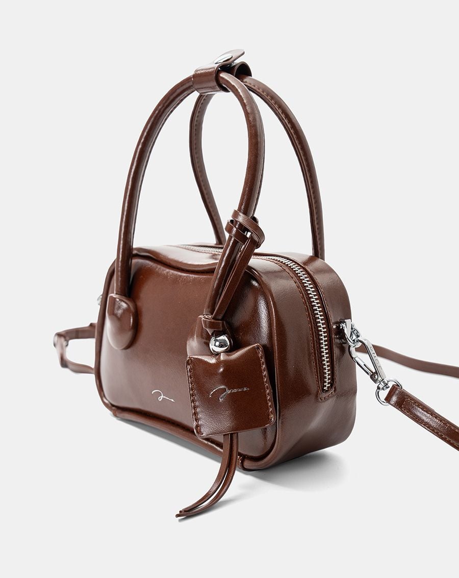  Túi Xách Nhỏ Top Handle Trang Trí Charm 