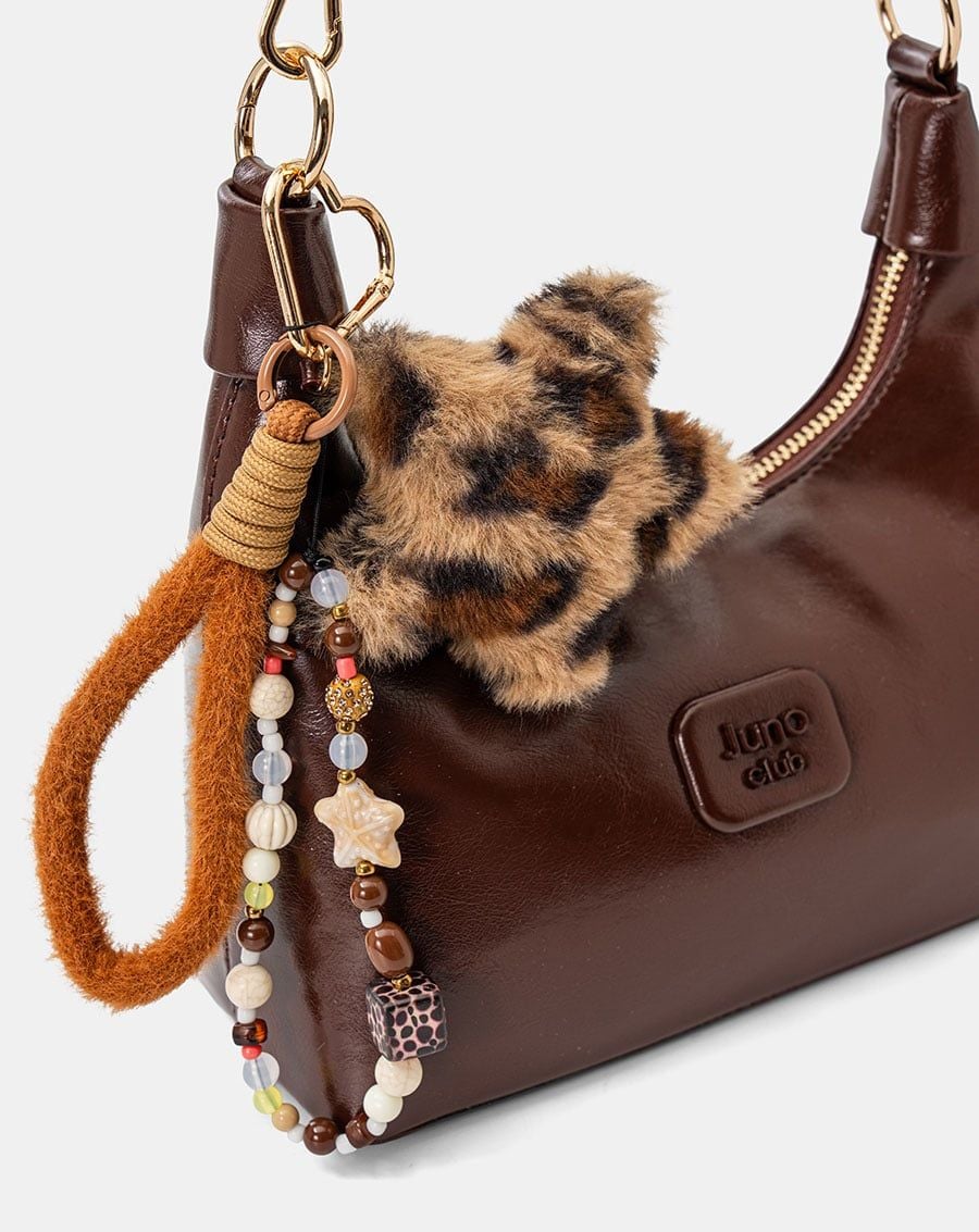  Túi Xách Nhỏ Hobo Phối Charm Trang Trí 