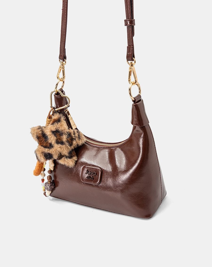  Túi Xách Nhỏ Hobo Phối Charm Trang Trí 