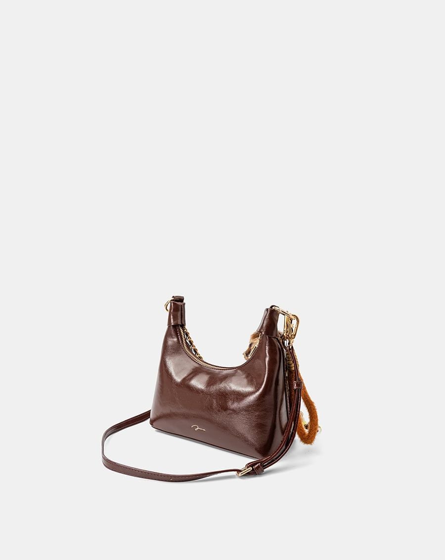 Túi Xách Nhỏ Hobo Phối Charm Trang Trí 
