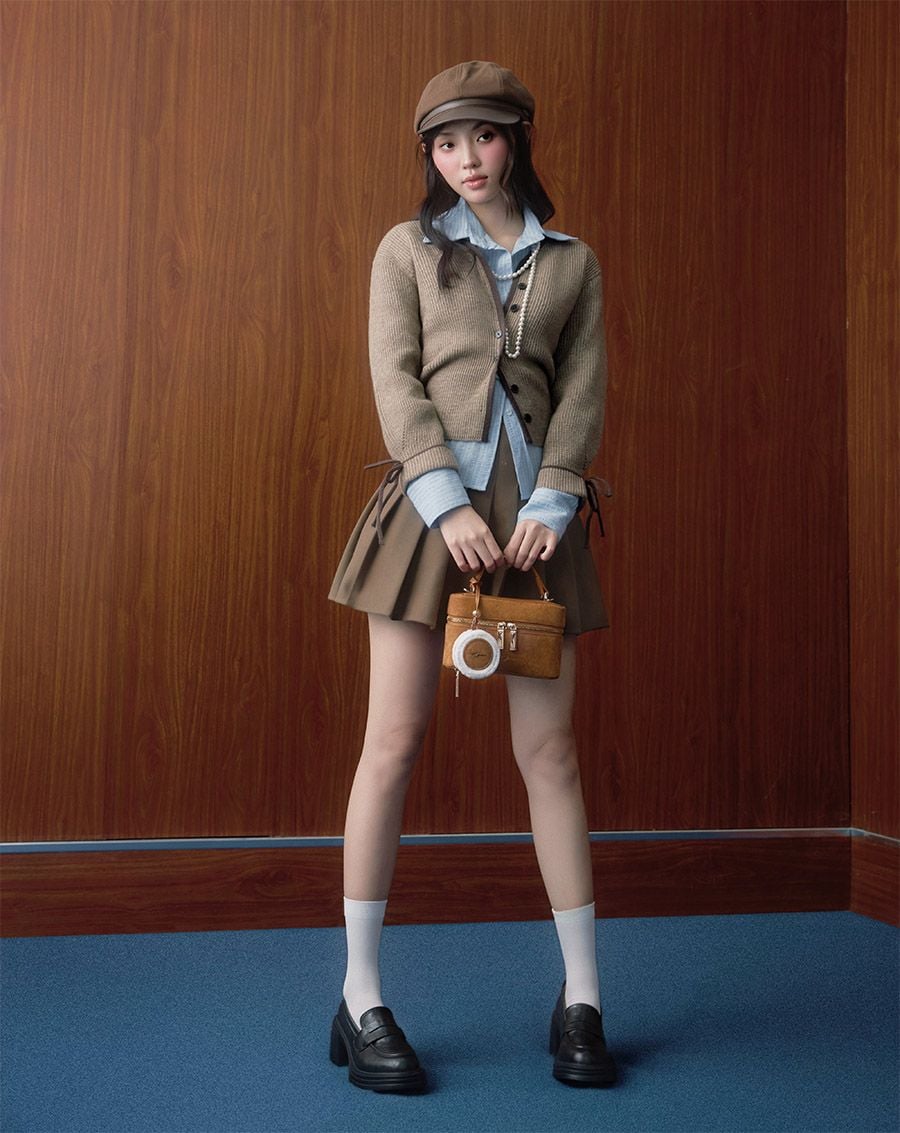 Túi Xách Nhỏ Vanity Case Let It Snow