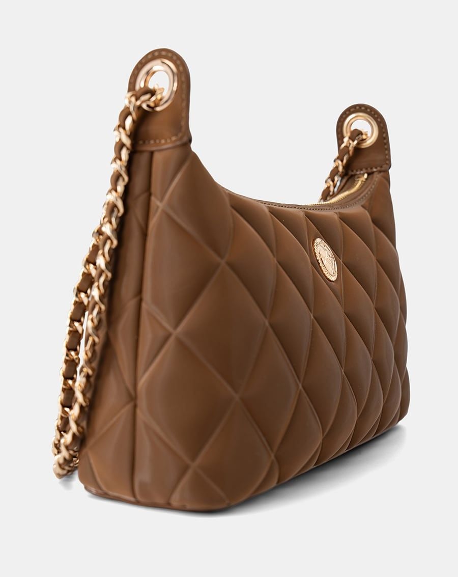  Túi Xách Nhỏ Shouder Bag Dập Nổi Hoạ Tiết Quả Trám 