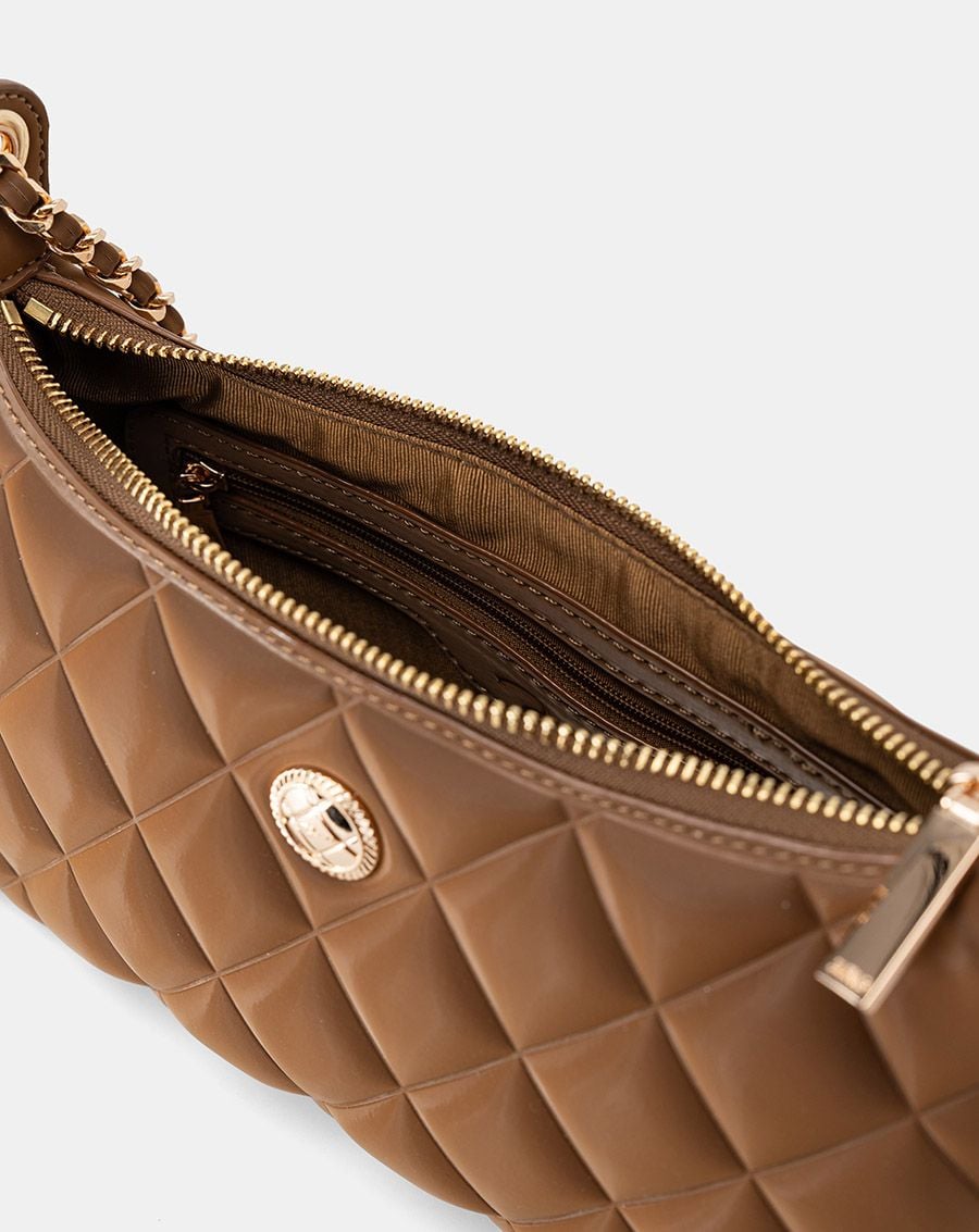  Túi Xách Nhỏ Shouder Bag Dập Nổi Hoạ Tiết Quả Trám 