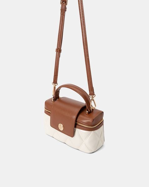  Túi Xách Nhỏ Vanity Case Dập Nổi 