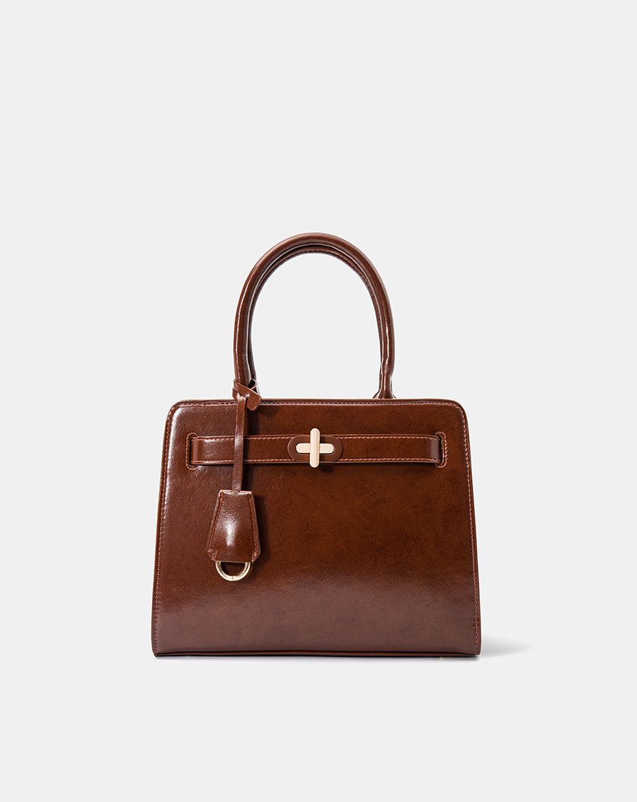  Túi Xách Trung Trang Trí Charm Và Khóa 