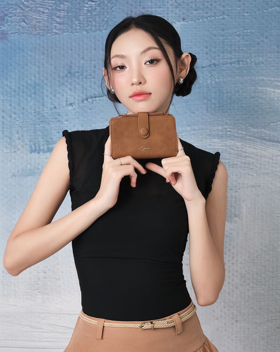  Ví Ngắn Cầm Tay Nhiều Ngăn 