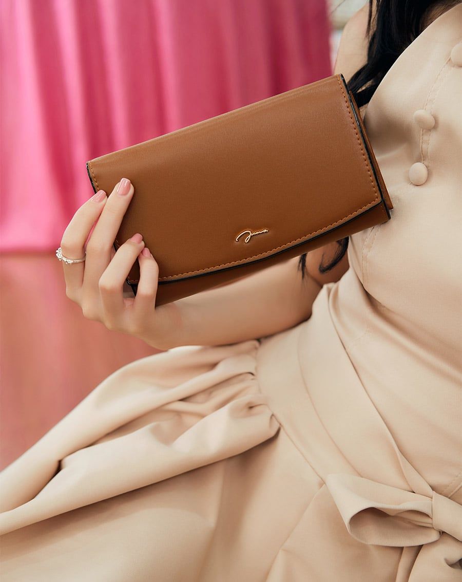  Ví Dài Nắp Gập 