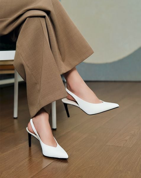  Giày Cao Gót Cổ Tim 