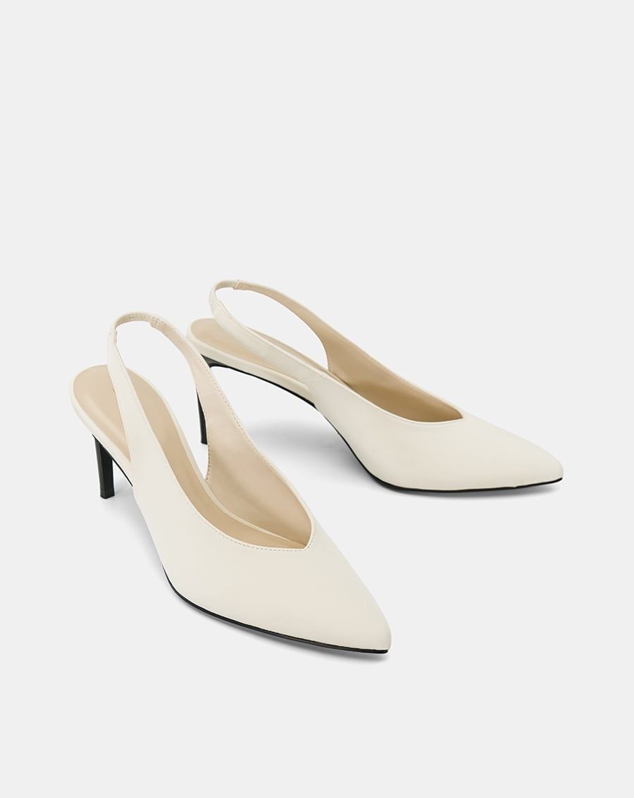  Giày Cao Gót Cổ Tim 