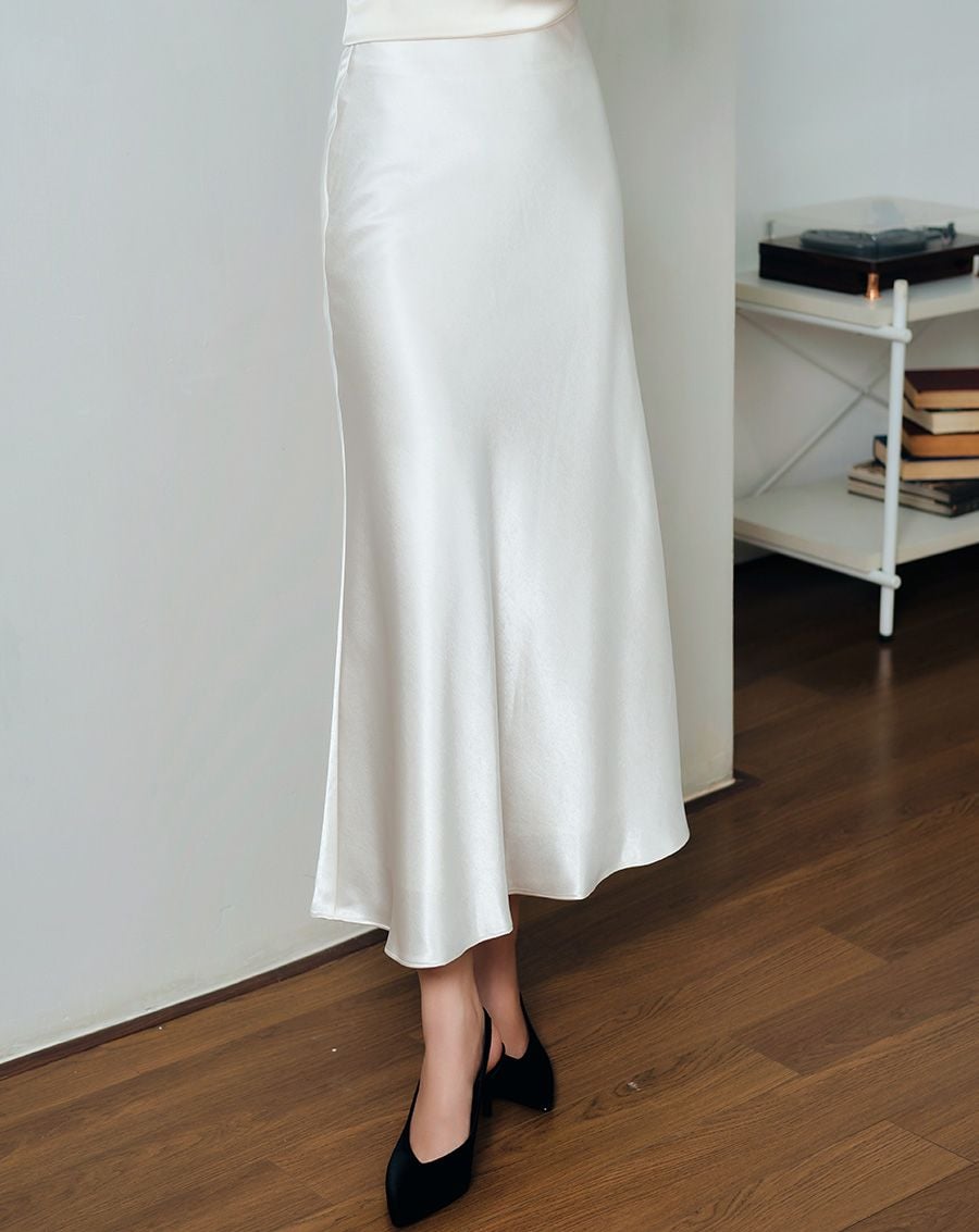  Chân váy midi dài 