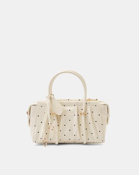  Túi Xách Nhỏ Top-Handle Trang Trí Charm 