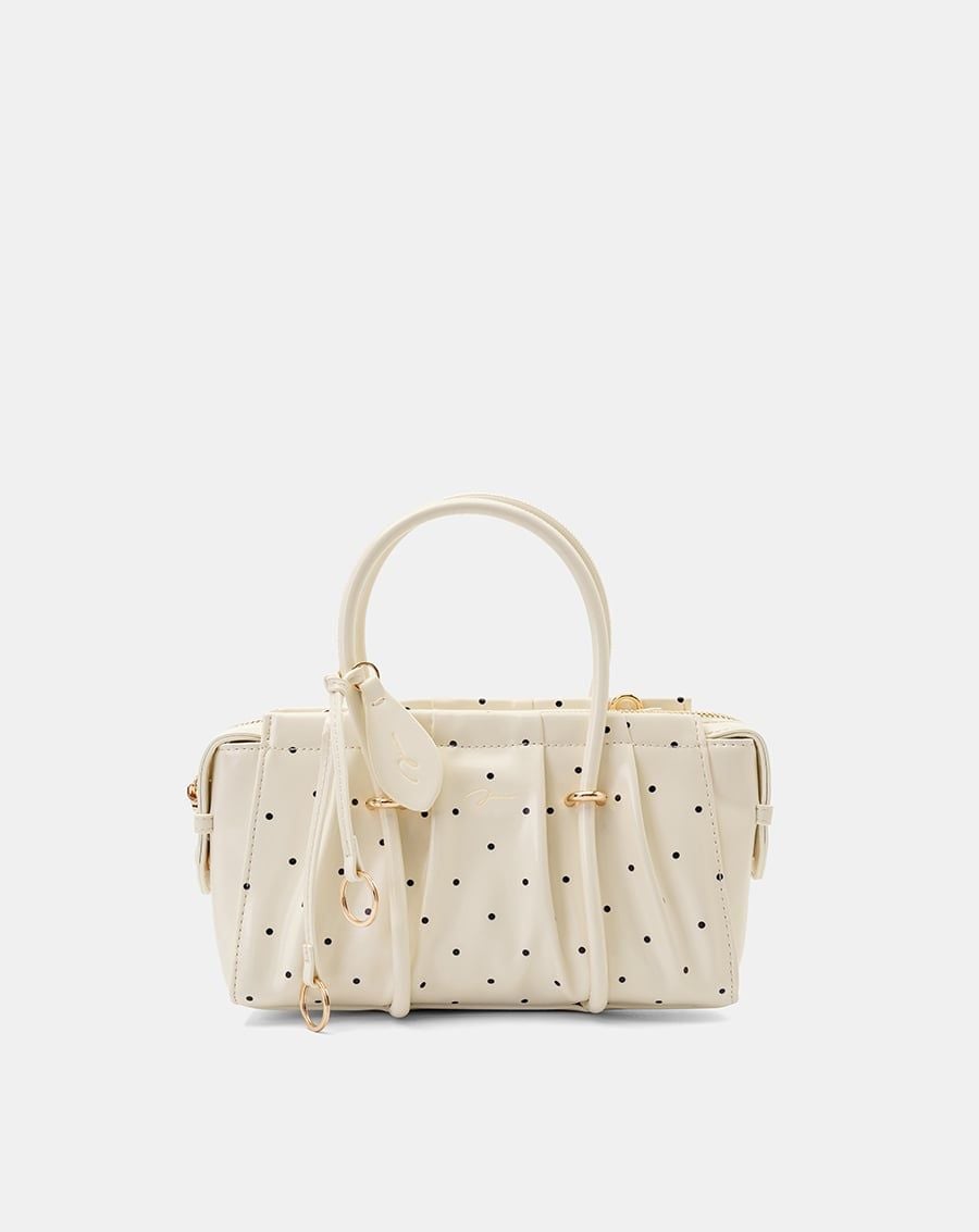  Túi Xách Nhỏ Top-Handle Trang Trí Charm 