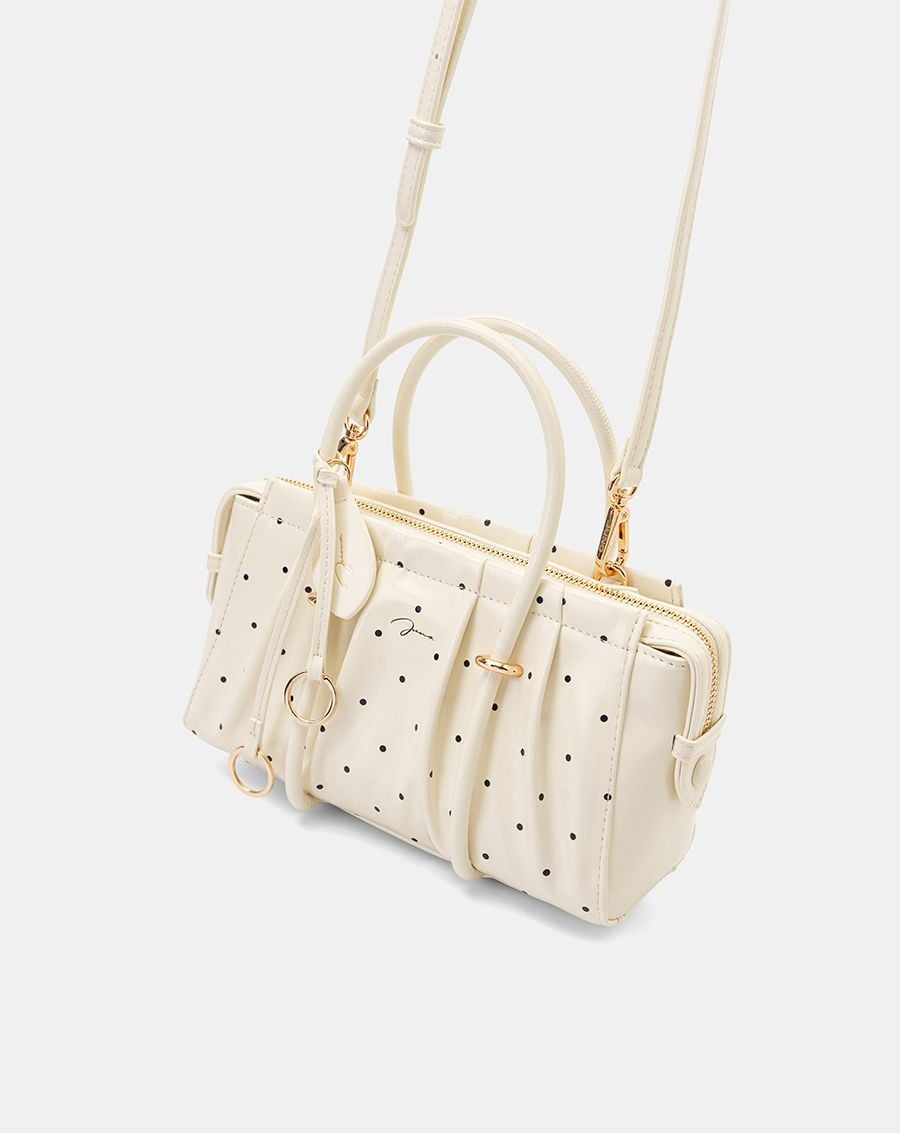  Túi Xách Nhỏ Top-Handle Trang Trí Charm 