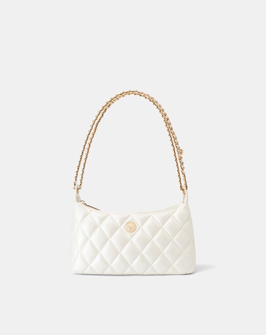  Túi Xách Nhỏ Shouder Bag Dập Nổi Hoạ Tiết Quả Trám 