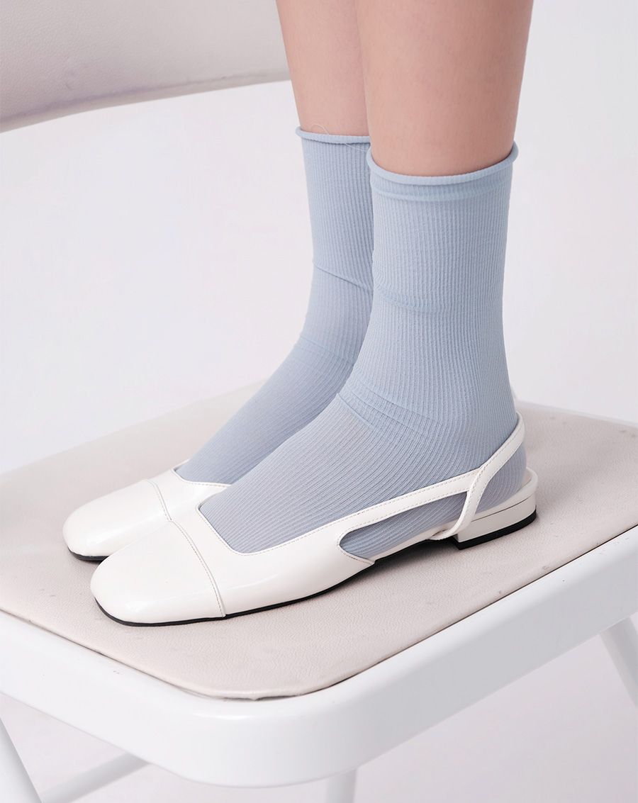  Giày Búp Bê Slingback Cơ Bản 