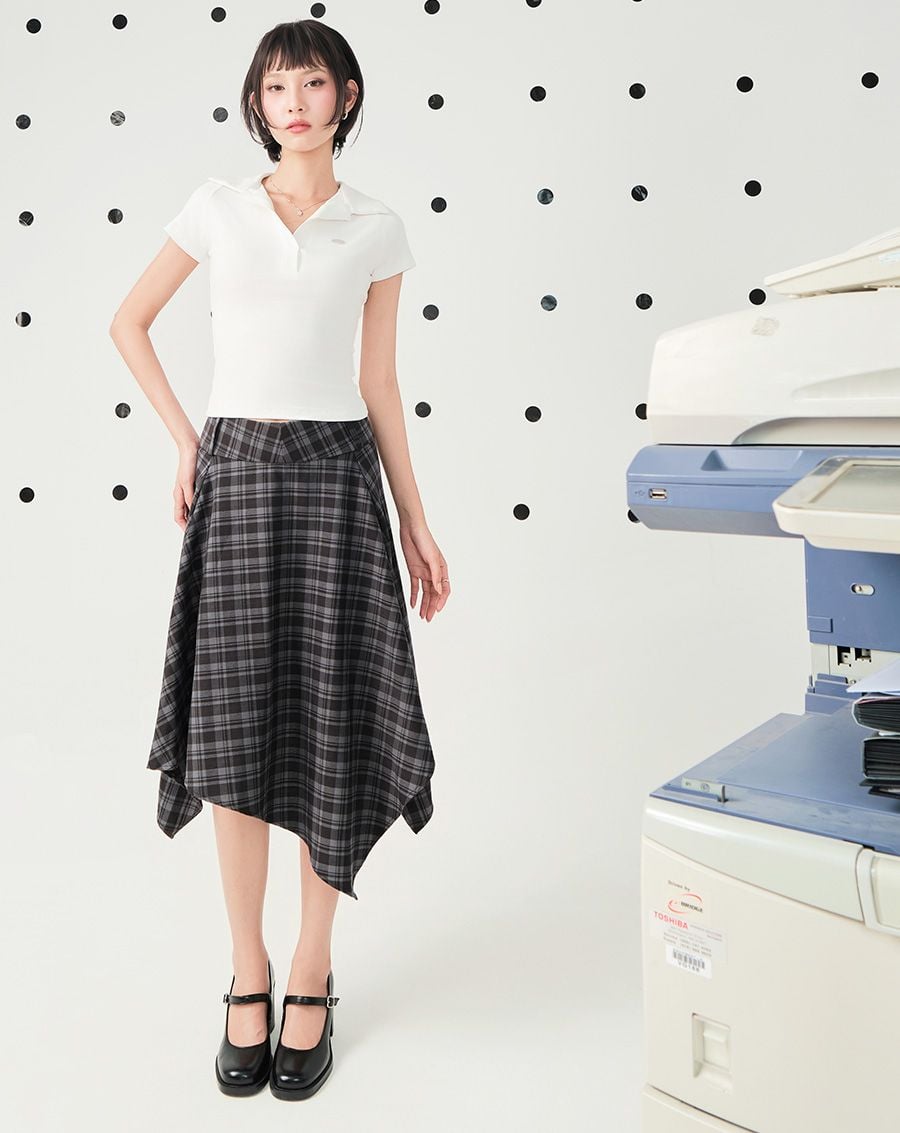  Áo thun raglan tay ngắn 