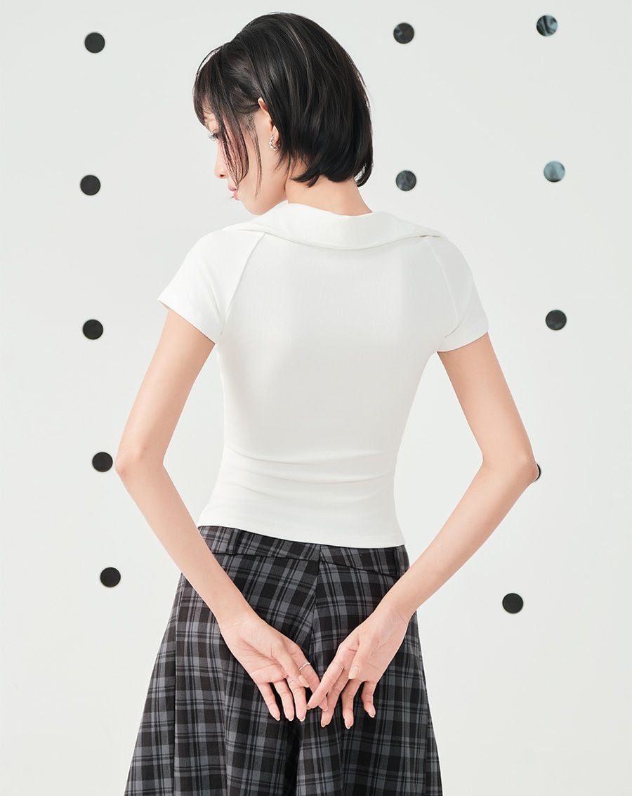  Áo thun raglan tay ngắn 