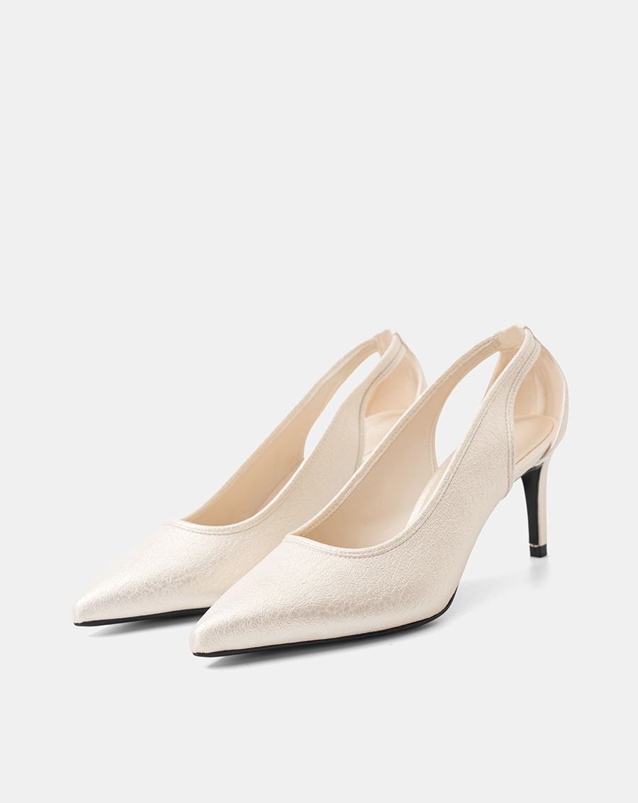  Giày Cao Gót Khoét Hậu 