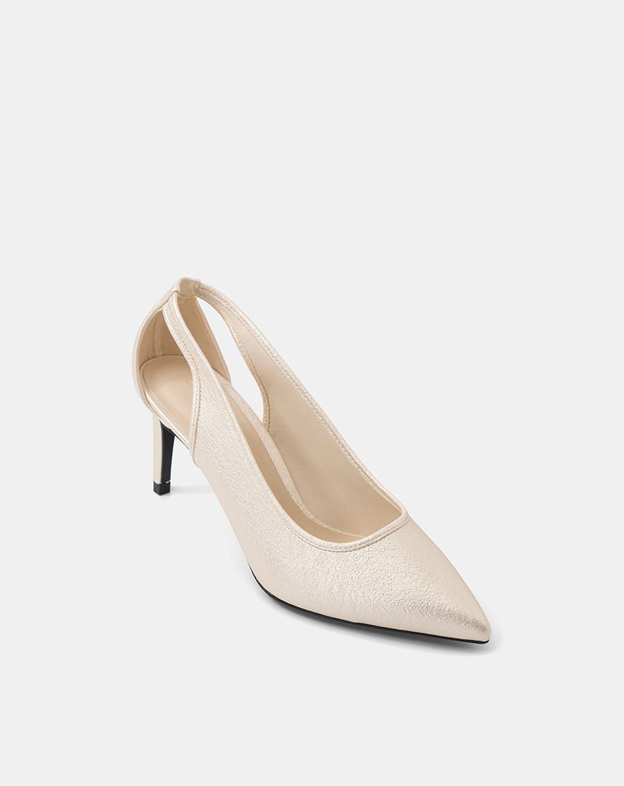  Giày Cao Gót Khoét Hậu 