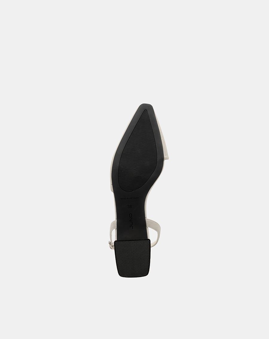  Giày Cao Gót Slingback Gót Vuông Cơ Bản 